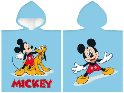 Produktbild von Poncho Handtuch - 50 x 100 cm - Mickey Mouse ( 110072)