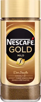 Produktbild von Nescafé Gold mild | löslicher Kaffee | 200g-Glas