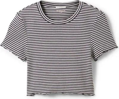 Produktbild von Cropped Rib T-Shirt mit Baumwolle