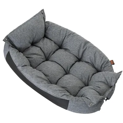 Produktbild von 2in1 Hundebett & Hundematratze -95x63cm- Wasserdicht, Faltbar, Rutschfest – Sofa & Liegeplatz für Hunde & Katzen | Doggy