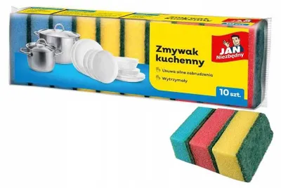 Produktbild von Jan Niezbędny Küchenschwamm 10 Stück.
