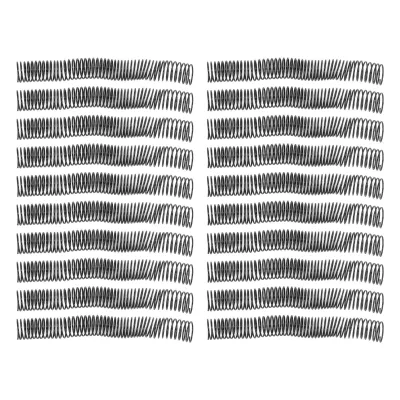 Obrázek produktu pro Plastové spirálové vázací cívky,spirálové vázací cívky,32mm vázací spirály,vázací cívky s kapacitou 280 listů,vázací spirály,vázací cívky