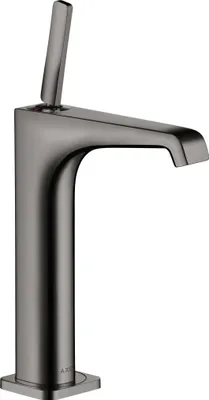 Produktbild von Einhebel-Waschtischmischer 190 AXOR CITTERIO E DN 15 f Waschschüs. o Zugst. pol. bl chr polished black chrome