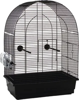 Produktbild von Beeztees 205117, Sittich, Schwarz, Metall, 2 Tür(en), 450 mm, 280 mm
