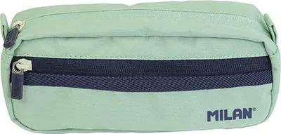 Immagine prodotto di Cartella rettangolare 2 zip serie 1918, verde milano