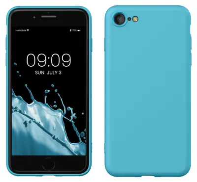 Produktbild von kwmobile Handyhülle für iPhone SE 2022 Hülle / iPhone SE 2020 / iPhone 8 / iPhone 7, für iPhone SE Hülle - Schutzhülle für kabelloses Laden - Case in