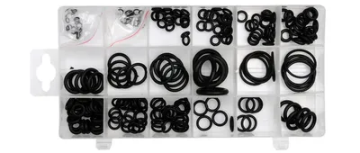 Obrázek produktu pro Yato YT-06877, Vymezovací podložka, Guma, Černá, Kulatý, 225 kusů, Krabice