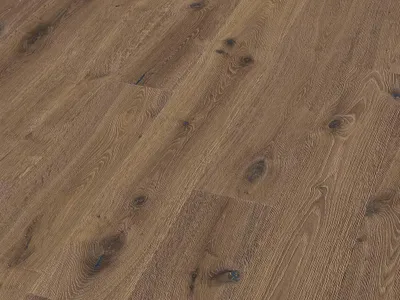 Produktbild von THEDE & WITTE | 3,432 m² | Desert Parkettboden Boston Eiche XL Landhausdiele, Massivholzdielen, Hochwertiges Eichenparkett, Naturbelassen, Langlebig, Stabiles Mehrschichtparkett
