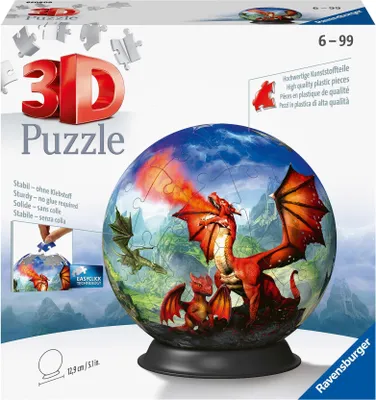 Immagine prodotto di Palla puzzle Draghi mistici Ravensburger 11565