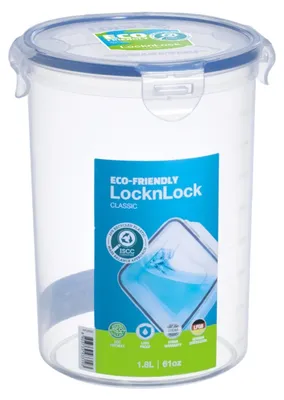 Produktbild von Lock & Lock HPL933D, Behälter, Rund, 1,8 l, Durchscheinend, Polypropylen (PP), 142 mm