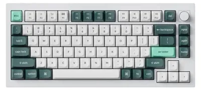 Image de Keychron Q1 HE Clavier sans fil RGB Nebula Commutateur magnétique (Blanc) [Q1H-P1]