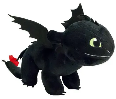 Produktbild von Drachenzähmen Leicht Gemacht Plüschdrache - Ohnezahn 30cm