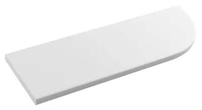 Image de Sapho Abeline - Tablette d'angle, blanc mat AE300-0101