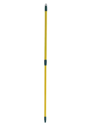 Produktbild von Besenstiel Teleskopstiel ausziehbar 80/140 cm Kehrstiel Haushaltsbesen Stahl