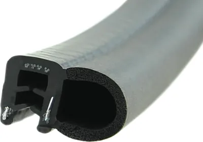 Produktbild von DS26 - EPDM Kantenschutz Dichtungs Profil Gummi Dichtung seitlich - Klemmbereich 1,5 - 3 mm