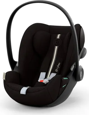 Produktbild von Cybex Cloud G i-Size Plus Moon Black/Black Babyschale – 0+ Autositz mit Liegefunktion, 180° Drehfunktion (mit Base G) & LSP-Schutz