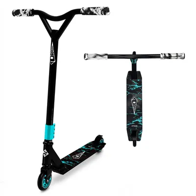 Productafbeelding van Stuntscooter, aluminium, met 7 lagers, wielen van 100 mm, geschikt voor tricks