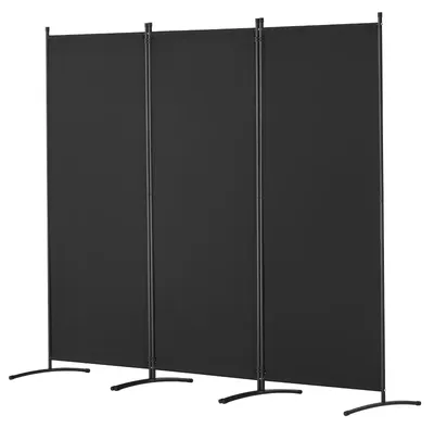 Produktbild von Raumteiler Trennwand 3-teiliger Paravent Stellwand, faltbarer Sichtschutz für Büro Schlafzimmer Esszimmer Arbeitszimmer Balkon