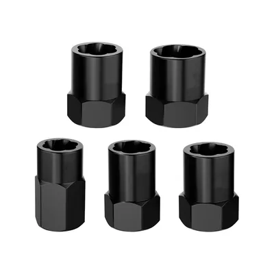 Produktbild von 5tlg Schrauben und Mutternentferner Set 5/8" 9/16" 1/2" 7/16" 3/8" CR-MO
