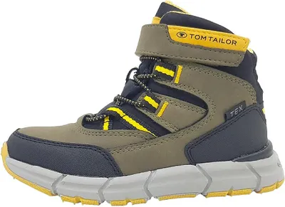 Produktbild von Tom Tailor  Kinderschuhe Jungen Stiefel Klett Grün Freizeit, Schuhgröße:34 EU