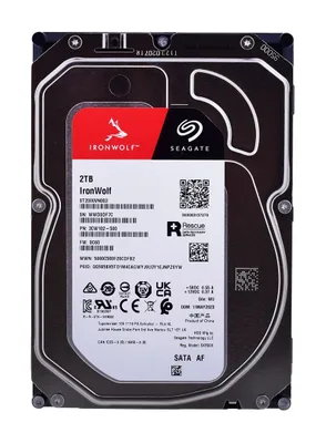 Immagine prodotto di Seagate 8.9cm (3.5")   2TB SATA3 IronWolf  5400 256MB intern