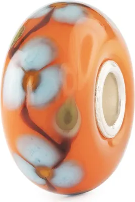 Produktbild von Trollbeads Blütentanz in Blau Silber Bead TGLBE-20466
