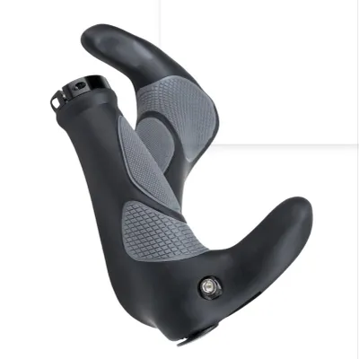 Zdjęcie produktu dla INF Ergonomiczne gumowe chwyty kierownicy z rogami do MTB