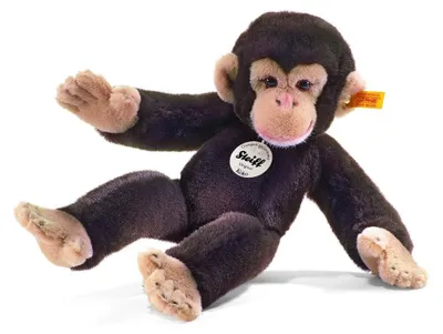 Produktbild von Steiff Koko Schimpanse - 35 cm - Kuscheltier für Kinder - Plüschaffe - weich & w