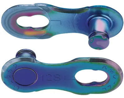 Produktbild von KMC X-Flat NR 12s Missing Link 2 sets Flattop Aurora Blue