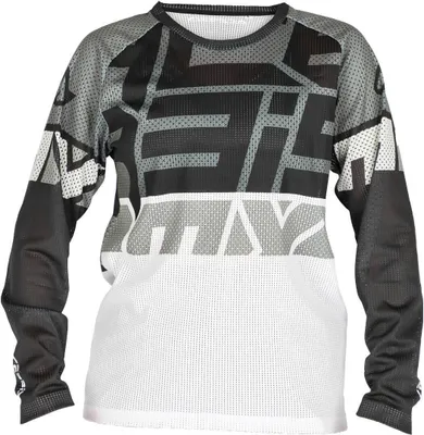 Produktbild von Acerbis MX J-Windy 4 Kinder Motocross Jersey, schwarz/weiß, XL