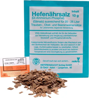 Produktbild von VINA Hefenährsalz 10g - Nährstoff für Weinhefe, Weinnährstoff, Wein-Nährstoff