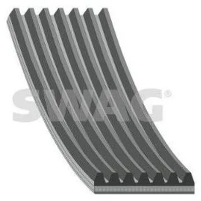 Produktbild von SWAG Keilrippenriemen 1872mm für TOYOTA AURIS (NRE15, ZZE15, ADE15, ZRE15, NDE15) 33 11 1310