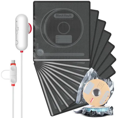 3D-Drucker Vakuumset, 10 Beutel 30x34 cm, USB-Pumpe