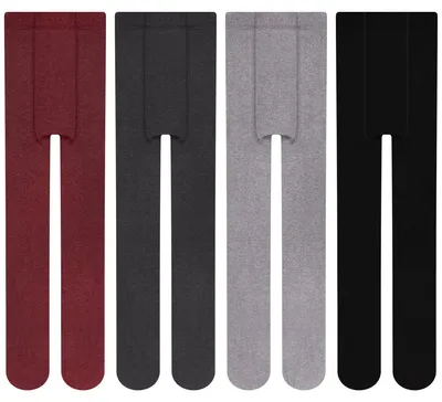 Produktbild von Solidchoice – Dicke Thermoleggings für Mädchen – 4er-Pack