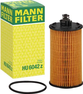Produktbild von Ölfilter MANN-FILTER HU 6042 z Filtereinsatz für OPEL Mokka / Mokka X (J13) für CHEVROLET ORLANDO (J309) für VAUXHALL Mokka / Mokka X (J13)