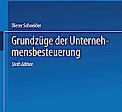 Obrázok produktu pre Grundzüge der Unternehmensbesteuerung