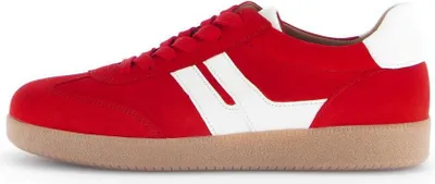 Zdjęcie produktu dla Gabor Moda Damska Sneaker 63.300.15 Skórzany Czerwony Rozmiar 37,5