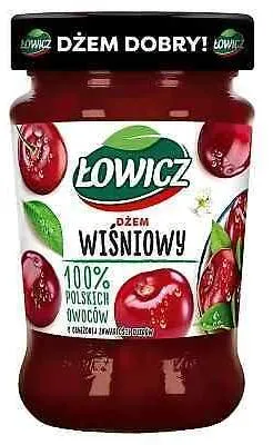 Lowicz Kirschmarmelade /Konfitüre 100% 280g