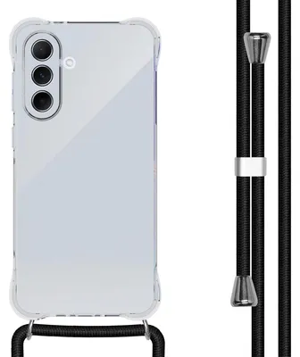 Imagen del producto de Funda trasera transparente con cordón para Samsung Galaxy A56 -