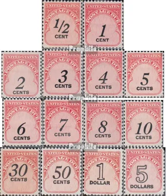 Productafbeelding van Postzegels USA 1959, Catalogus P54-P67, Voor Verzamelaars