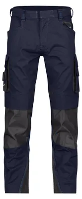 Zdjęcie produktu dla Spodnie robocze DASSY® Nova z kieszeniami na nakolanniki NIGHT BLUE/ANTHracite GREY Rozmiar 50 Długość: STANDARD