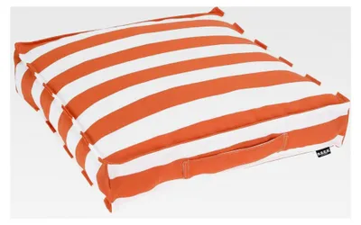 Produktbild von Matratzenkissen Outdoor 50x50x10cm Streifen (50 x 50 x 10 cm, Orange)