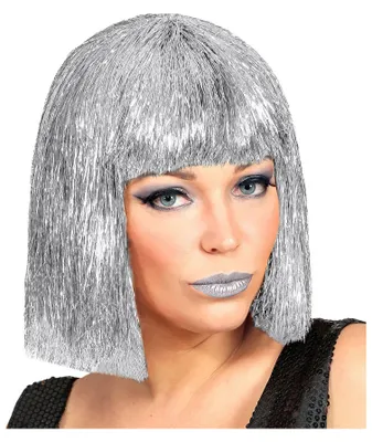 Produktbild von Pagenkopf Perücke silber