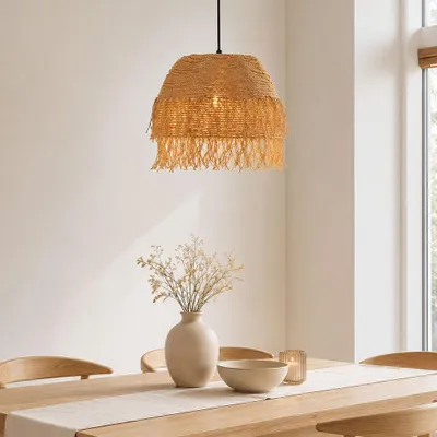 Produktbild von Milton & Oldbrook Jute Hängelampe Ø 40 cm Haarlem