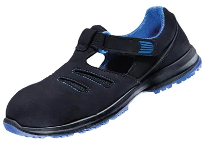 Produktbild von Atlas Sicherheitssandale Damen GX350 S1 ESD SRC DGUV Gr. 37 schwarz/blau