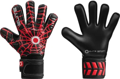 Produktbild von Elite Sport Spider Junior-torwarthandschuhe Schwarz 5 Kinder Schwarz 5
