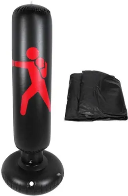 Productafbeelding van Famanu Boxsack, 160 cm, van PVC - Zwart