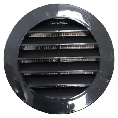 Obrázek produktu pro Eureka Grafitová kulatá ventilační mřížka se síťkou FI100