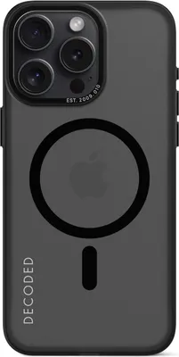 Zdjęcie produktu dla Decoded D24IPO15PMBCT2FK, Pokrowiec, Apple, iPhone 15 Pro Max, 17 cm (6.7"), Czarny, Przezroczysty