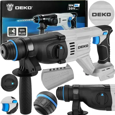 Obrázok produktu pre Vŕtacie kladivo DEKO SDS Plus 3,2 J 20V